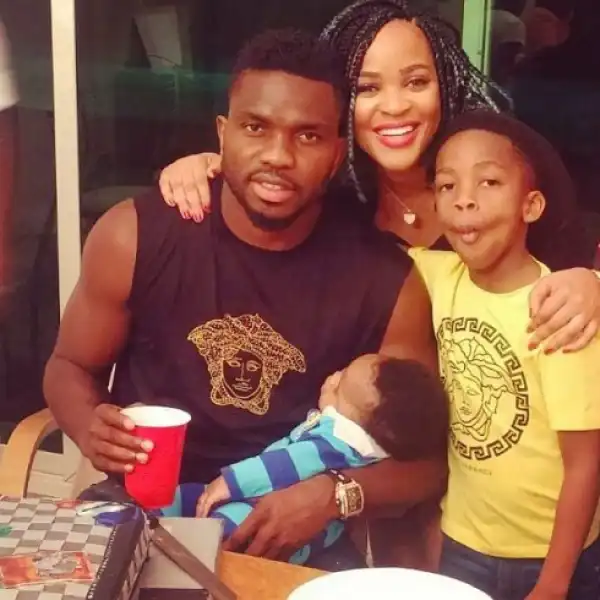 Joseph Yobo Celebrates His 35th Birthday With His Wife & Kids [See Photos]